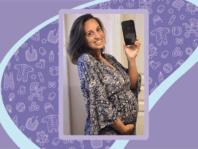 Alex Vance 8 months pregnant