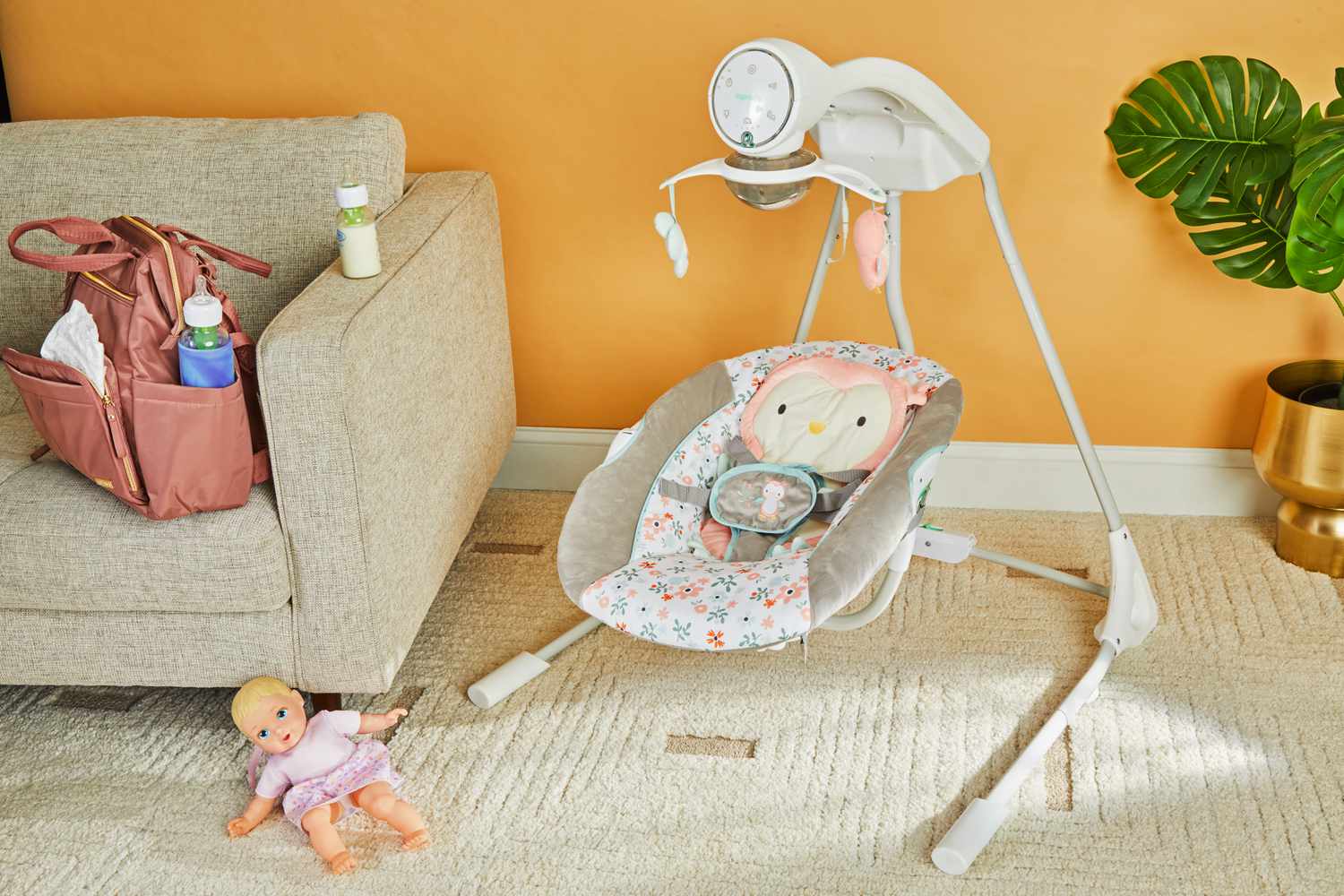 Ingenuity InLighten 6-Speed Baby Swing
