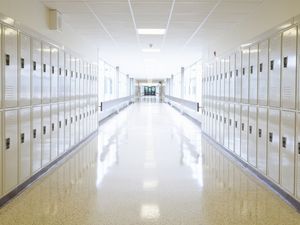 学校的走廊