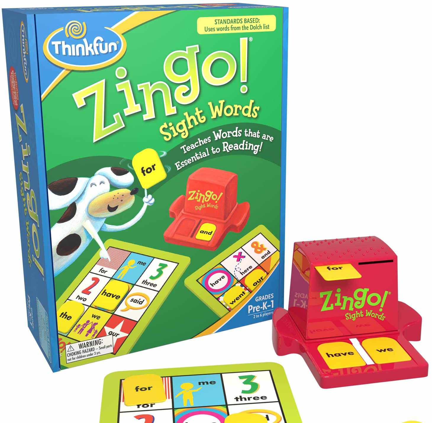 ThinkFun Zingo !看到单词游戏
