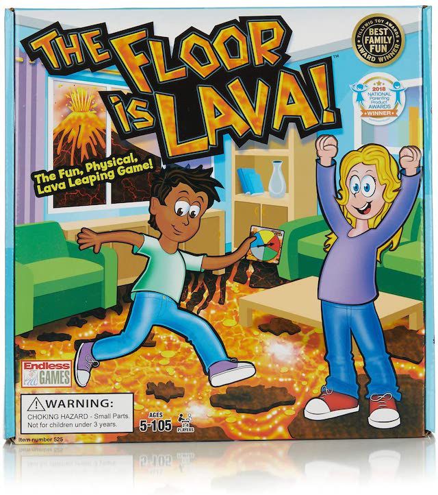 The Floor是一款面向儿童的熔岩互动游戏