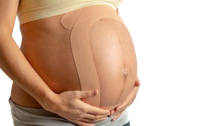 孕妇用治疗胶带