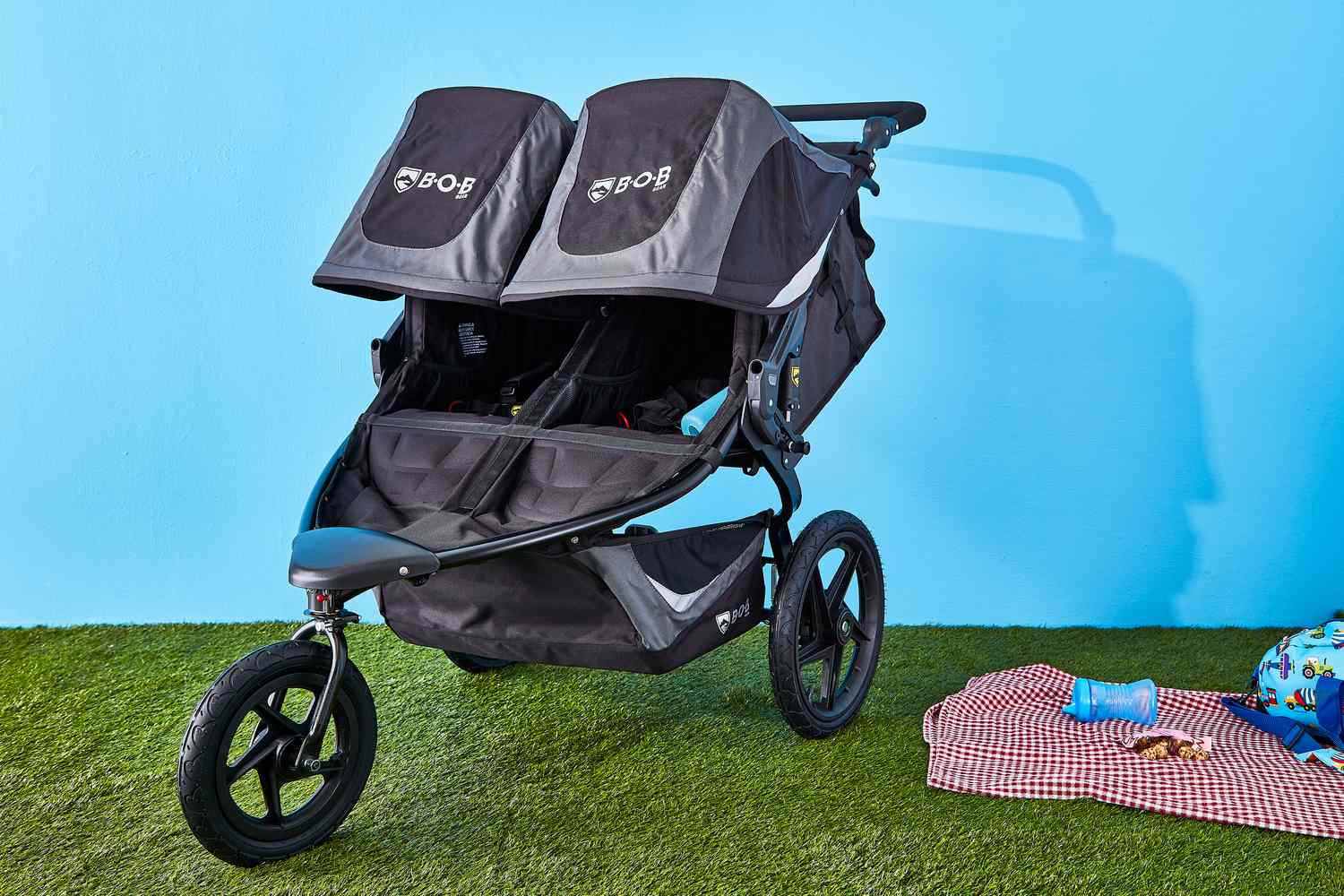 BOB齿轮革命Flex 3.0双双慢跑婴儿车