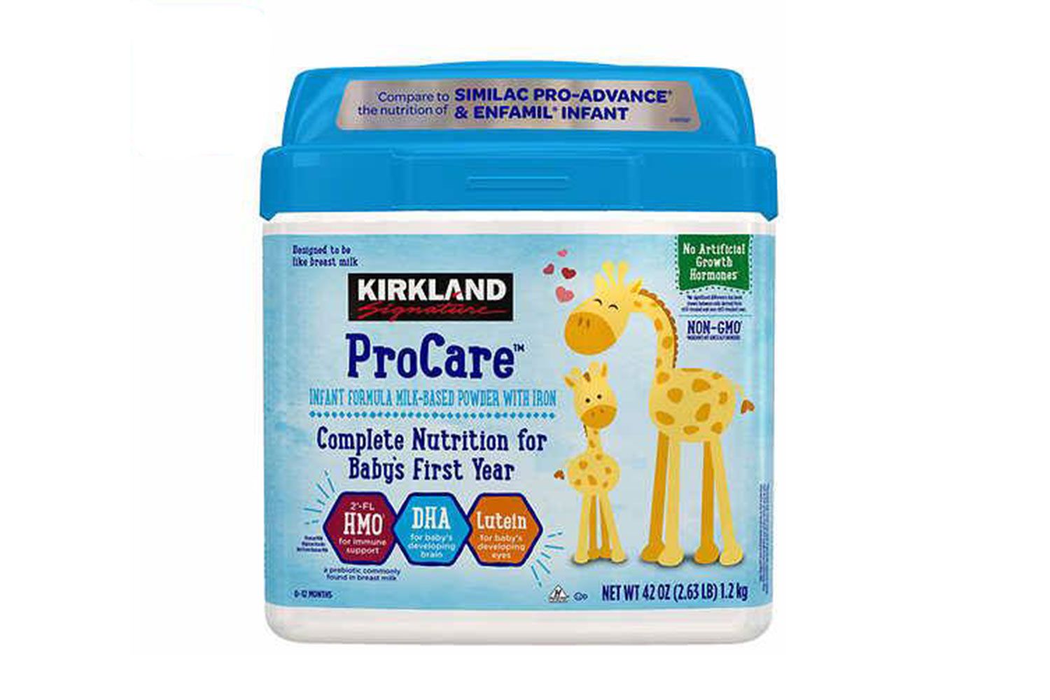 Kirkland Signature ProCare Non-GMO Infant Formula