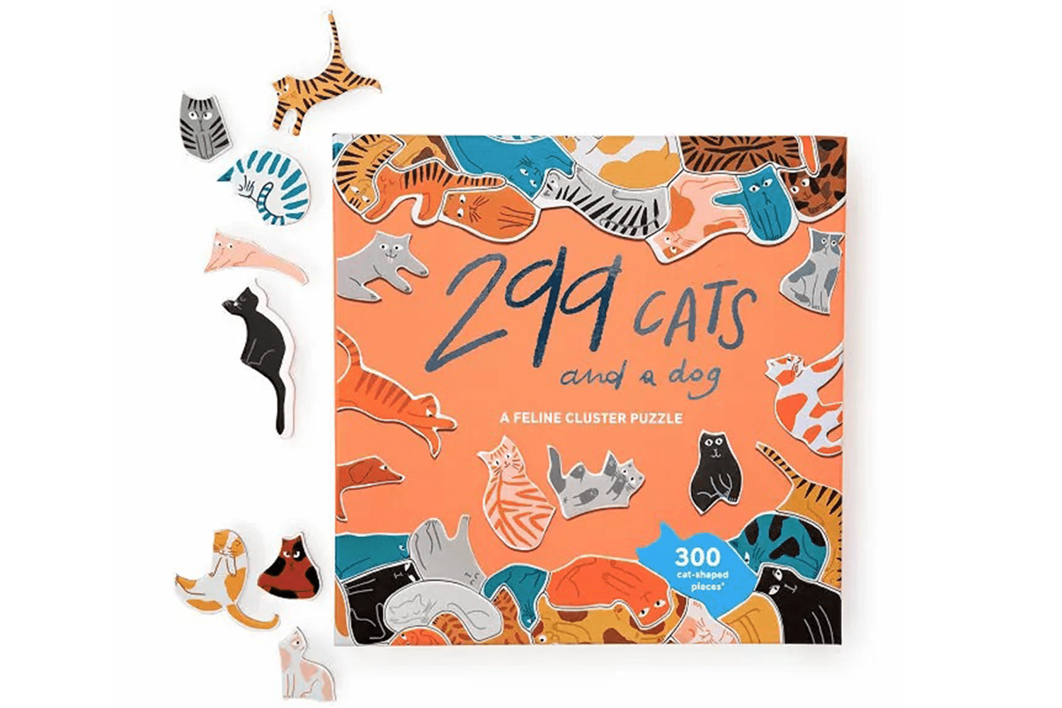 299只猫(和一只狗):一个猫群拼图