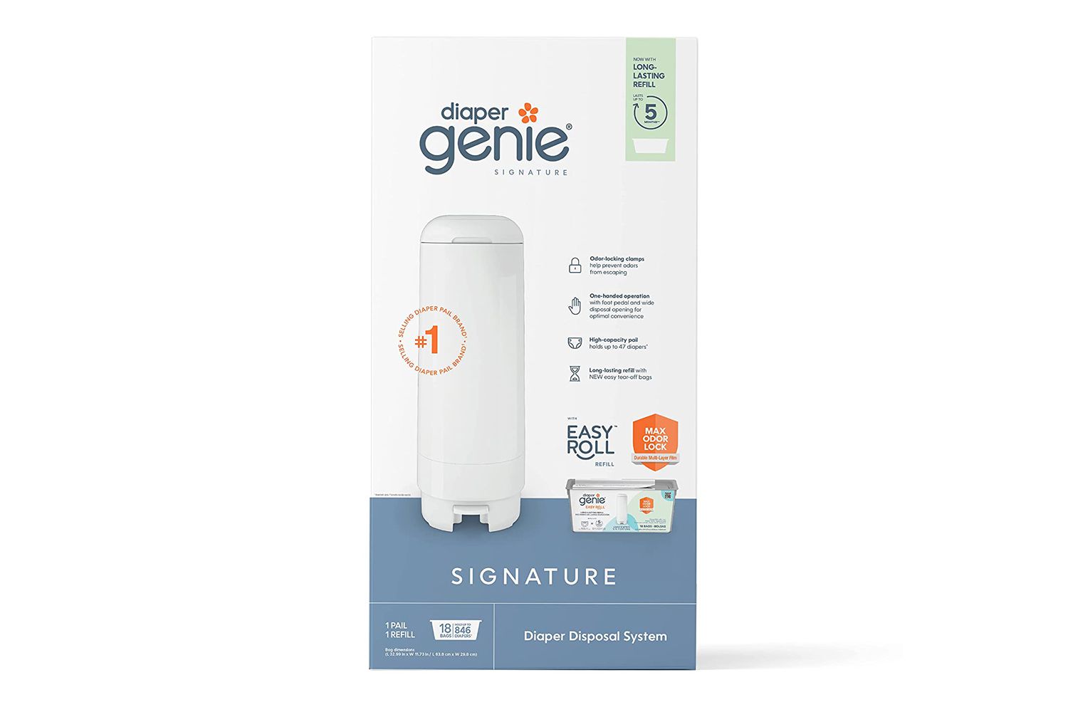 Amazon Diaper Genie Signature Diaper Pail