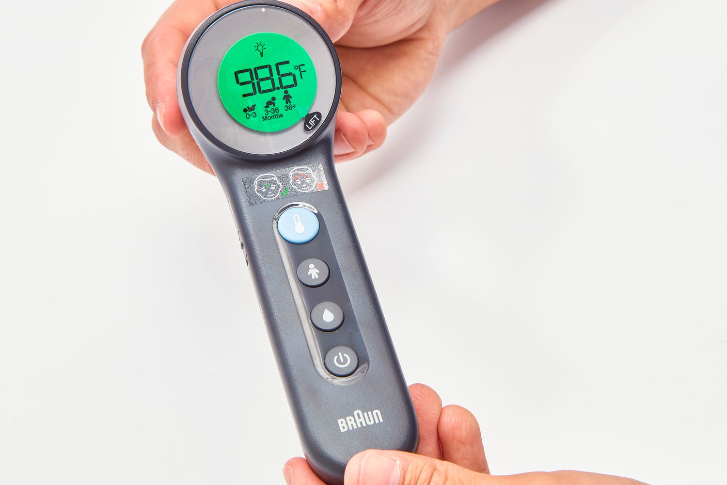 Braun No Touch 3-in-1 Thermometer