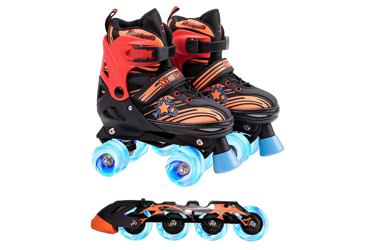 Amazon Xino Sports 2-in-1 Combo Roller Skates and Blades