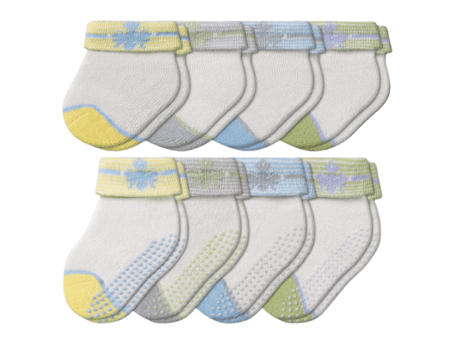 Bombas Babyâ ' '的第一年袜子8-Pack