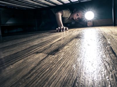 Most kids are afraid of monsters under the bed.