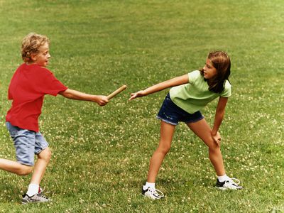 kids relay race