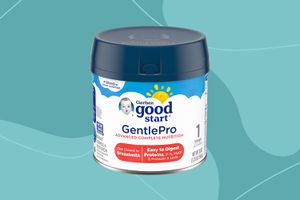 Gerber Good Start GentlePro at Amazon on a green background