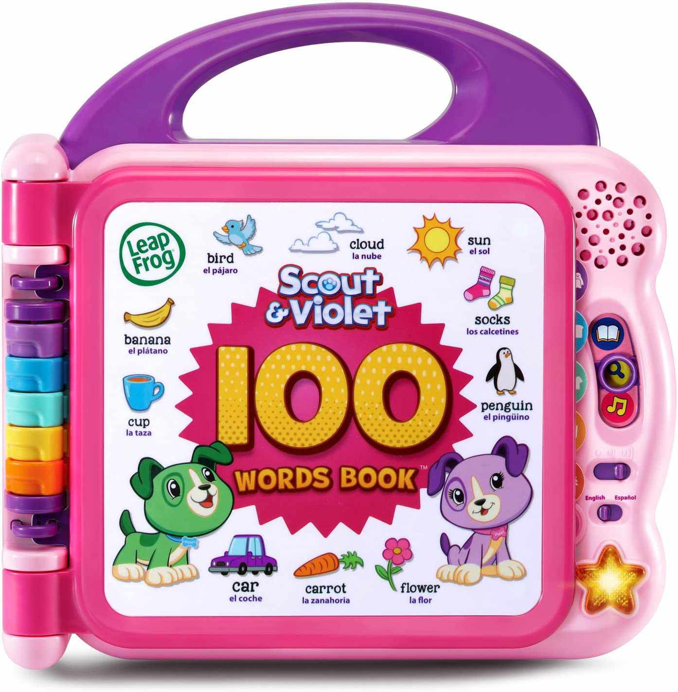 LeapFrog Scout和Violet 100字书