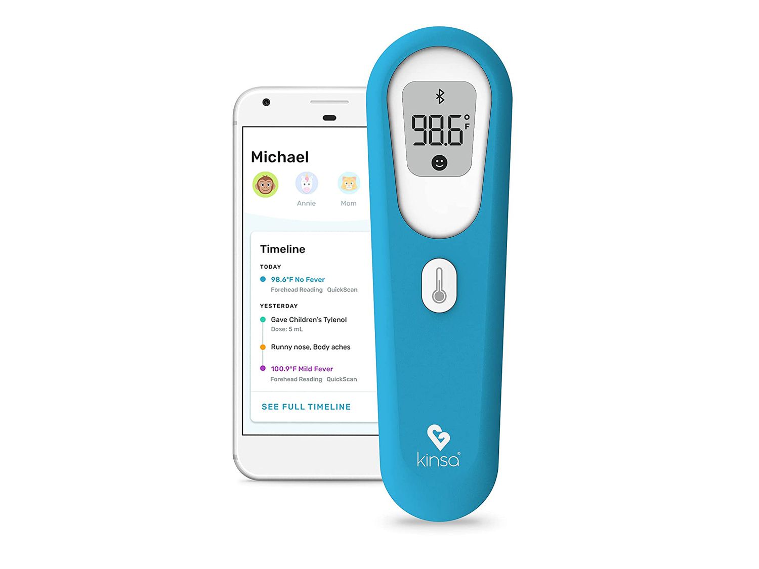Kinsa QuickCare Smart Thermometer