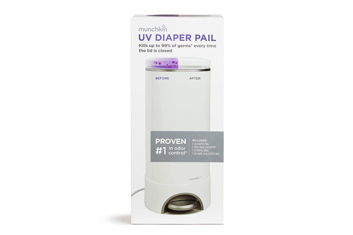 Munchkin UV Diaper Pail
