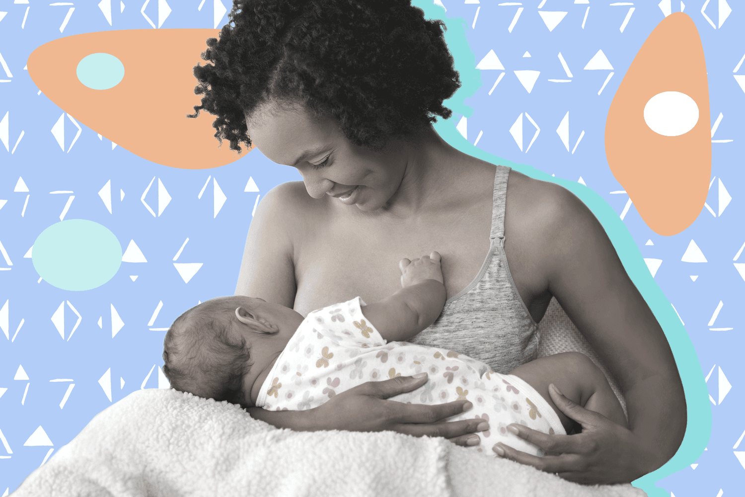 Woman breastfeeding