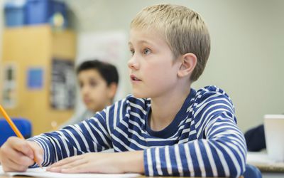 学校里的孩子