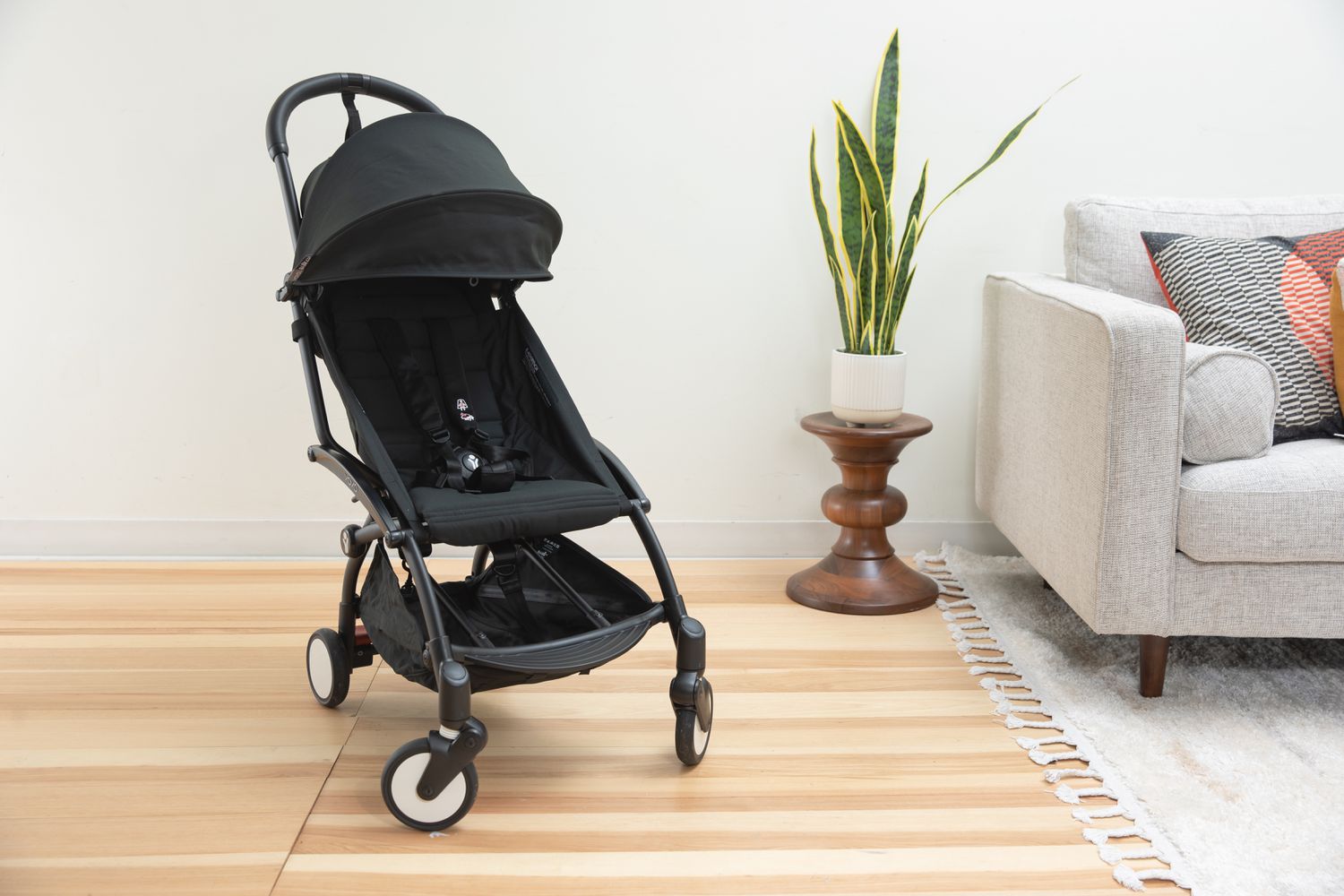 Babyzen YOYO2 Stroller Frame is displayed on room
