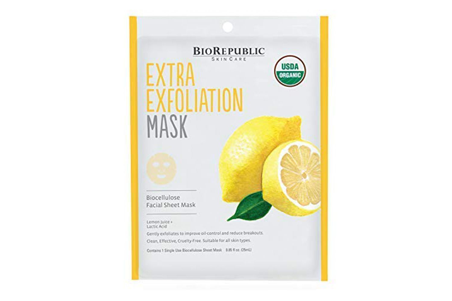 BioRepublic额外去角质有机面膜