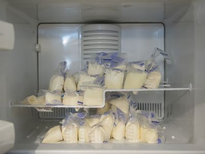 pumped breastmilk freezer