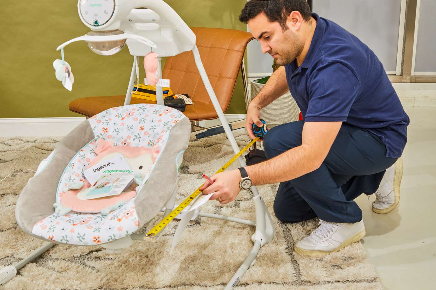 Ingenuity InLighten 6-Speed Baby Swing
