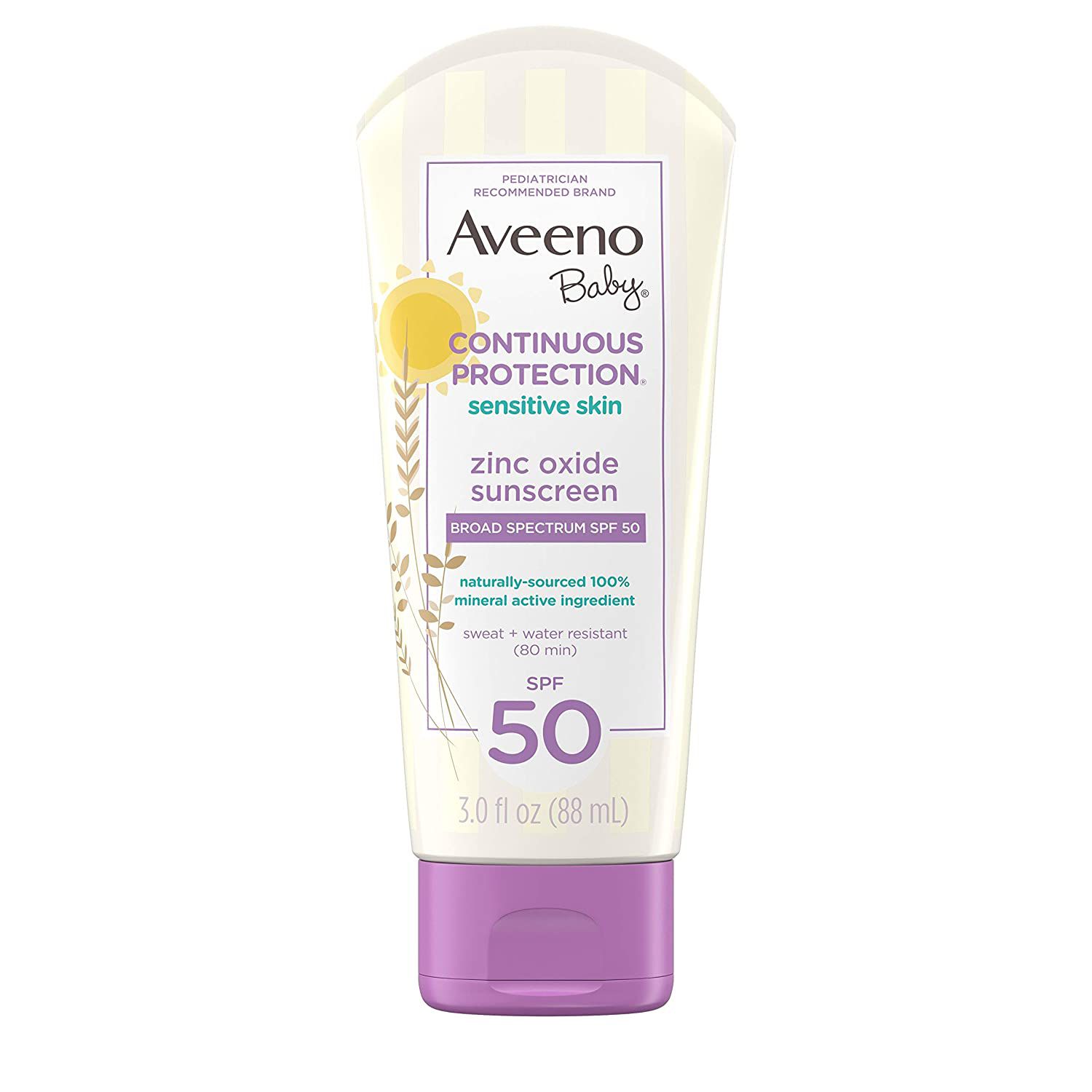 Aveeno宝宝持续保护氧化锌矿物防晒霜