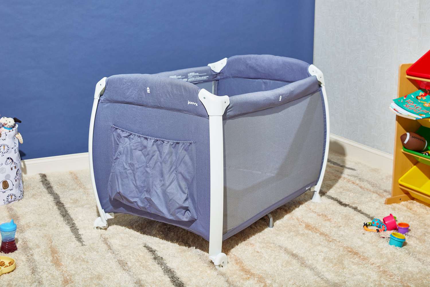Joovy Premium Room All-In-One Playard Nursery Center Changing Table Bassinet