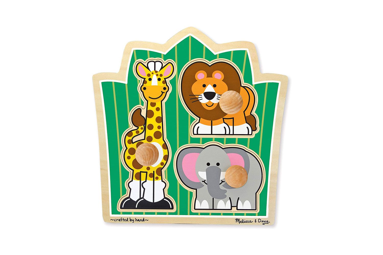Melissa & Doug Safari Jumbo Knob Puzzle