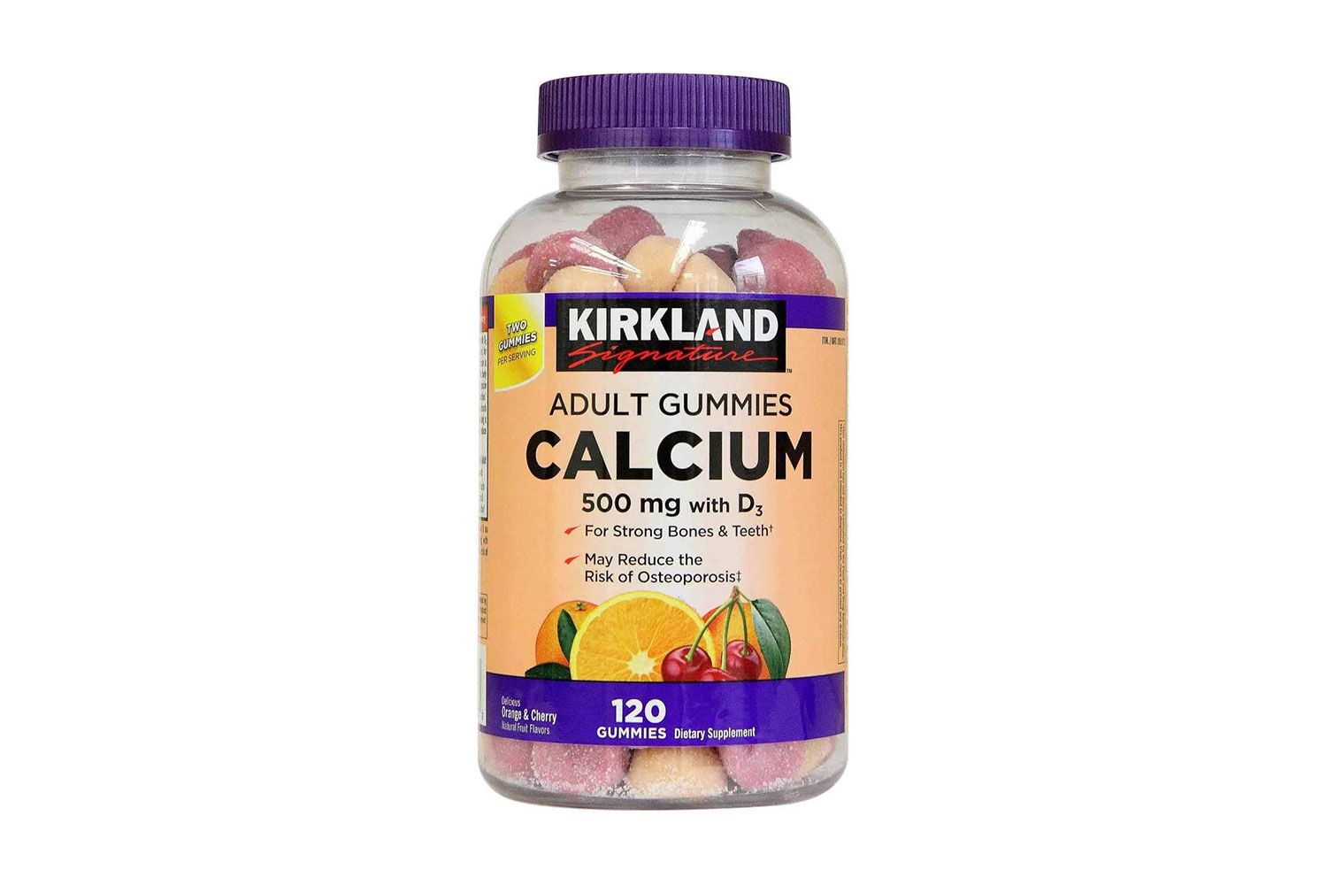 Kirkland Signature Calcium with D3 Adult Gummies