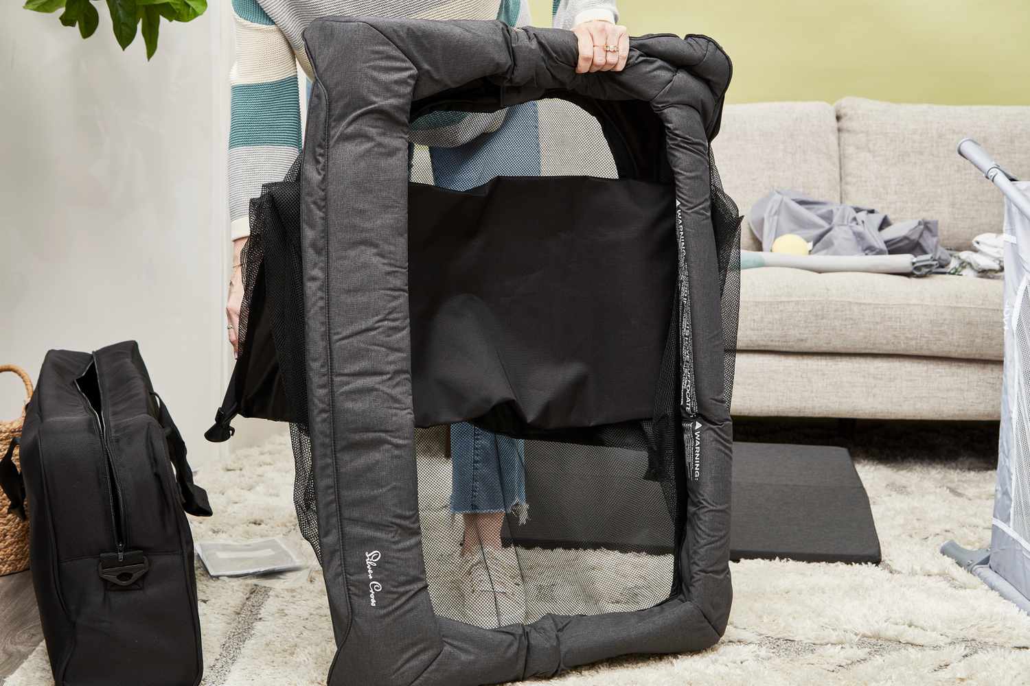 Silver Cross Slumber Travel Crib