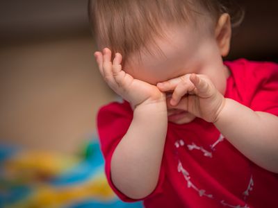 upset toddler