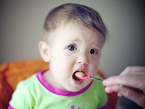 宝宝吃加肉桂的苹果酱
