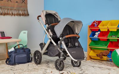 Uppababy Vista V2单对双婴儿车