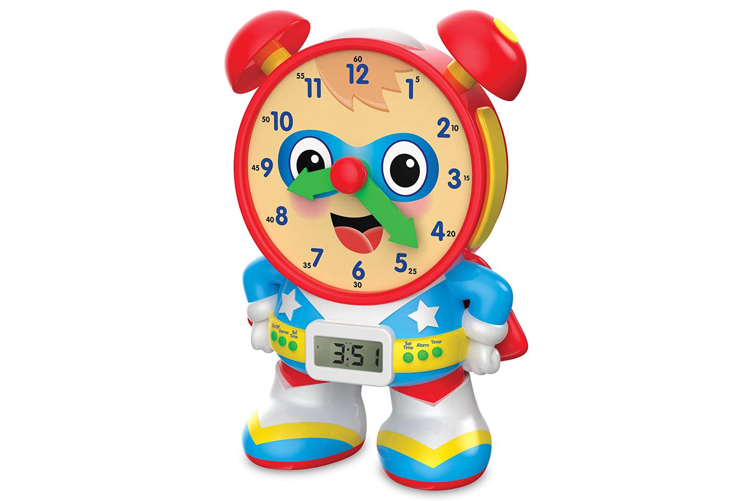 The Learning Journey Super Telly Teaching Time Clock