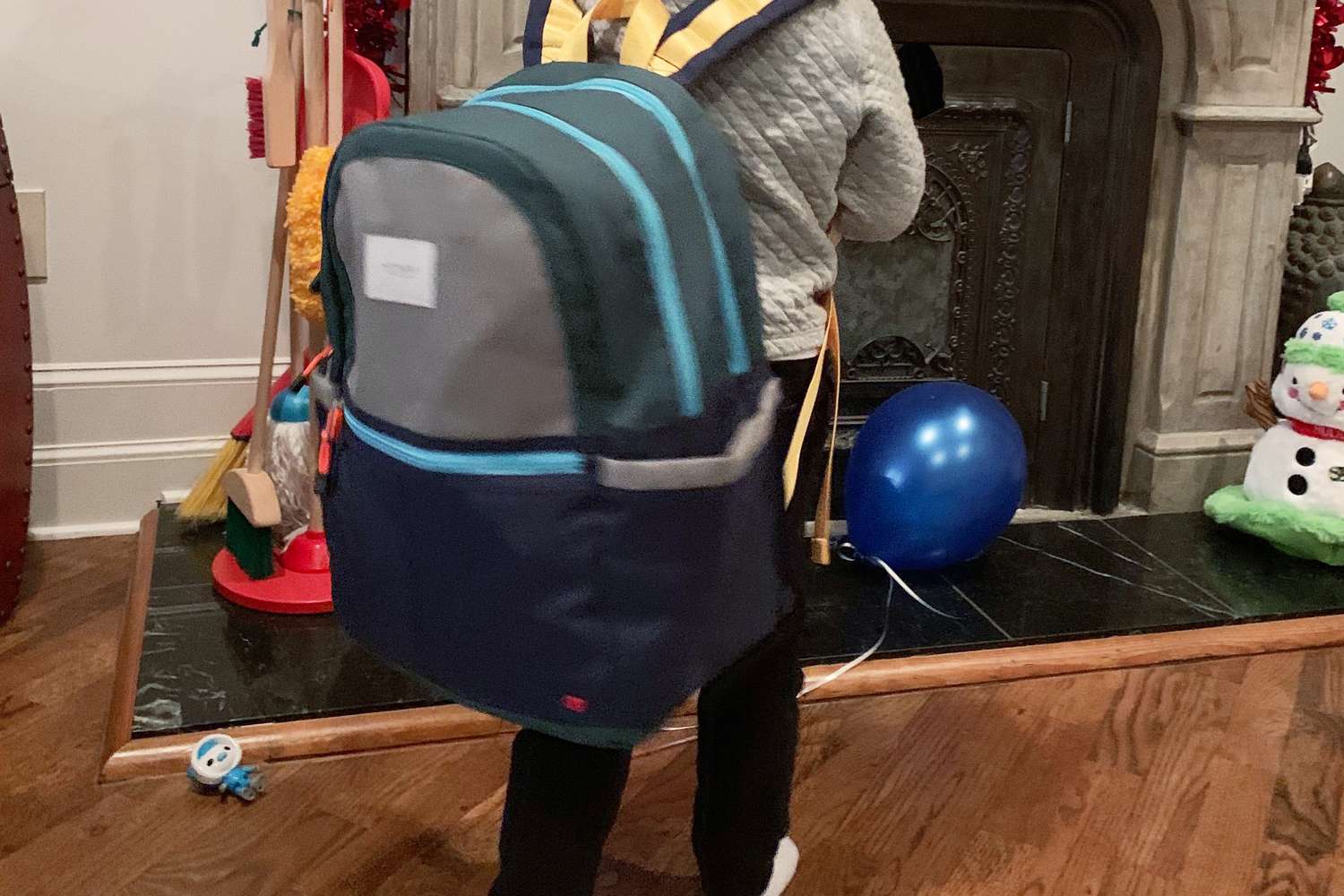 Person wearing State Bags Kane Kids Double Pocket