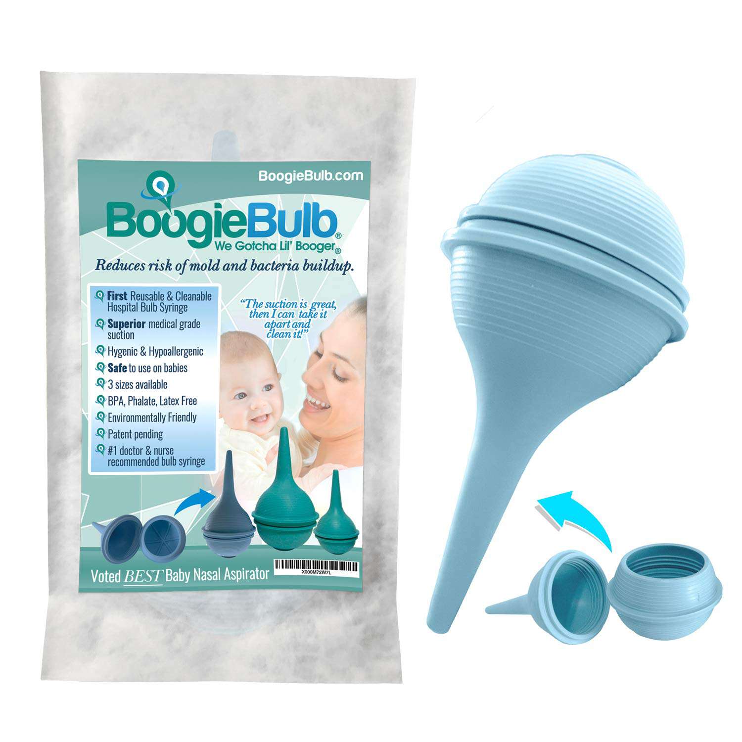 BoogieBulb婴儿鼻吸器