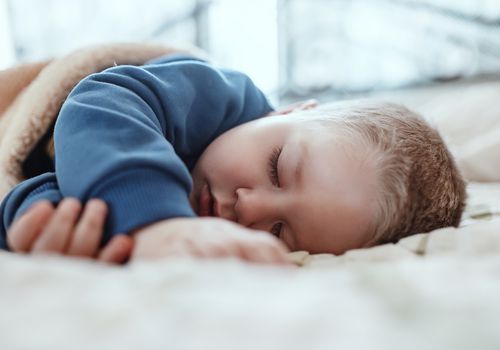 孩子们睡着