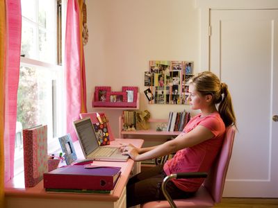 Your teen could talk to a therapist online.