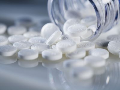 Pills from a bottle