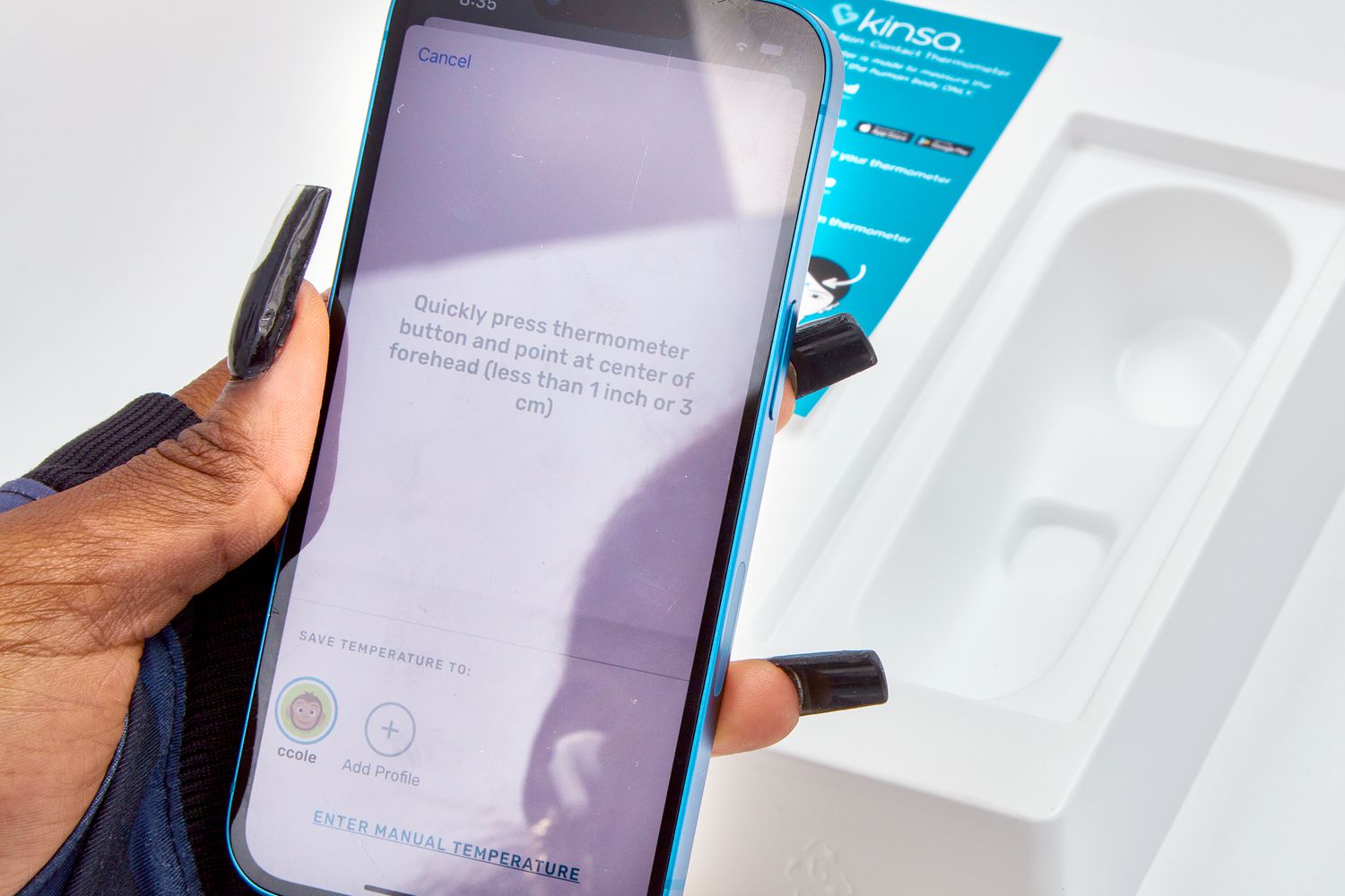 Kinsa QuickCare Smart Thermometer