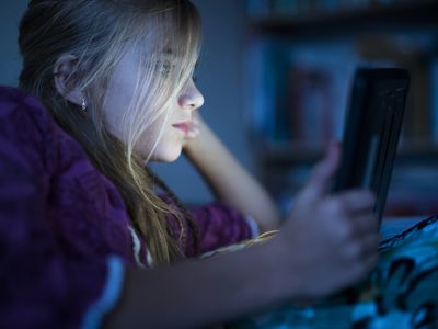 Girl with iPad