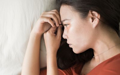抑郁的女人