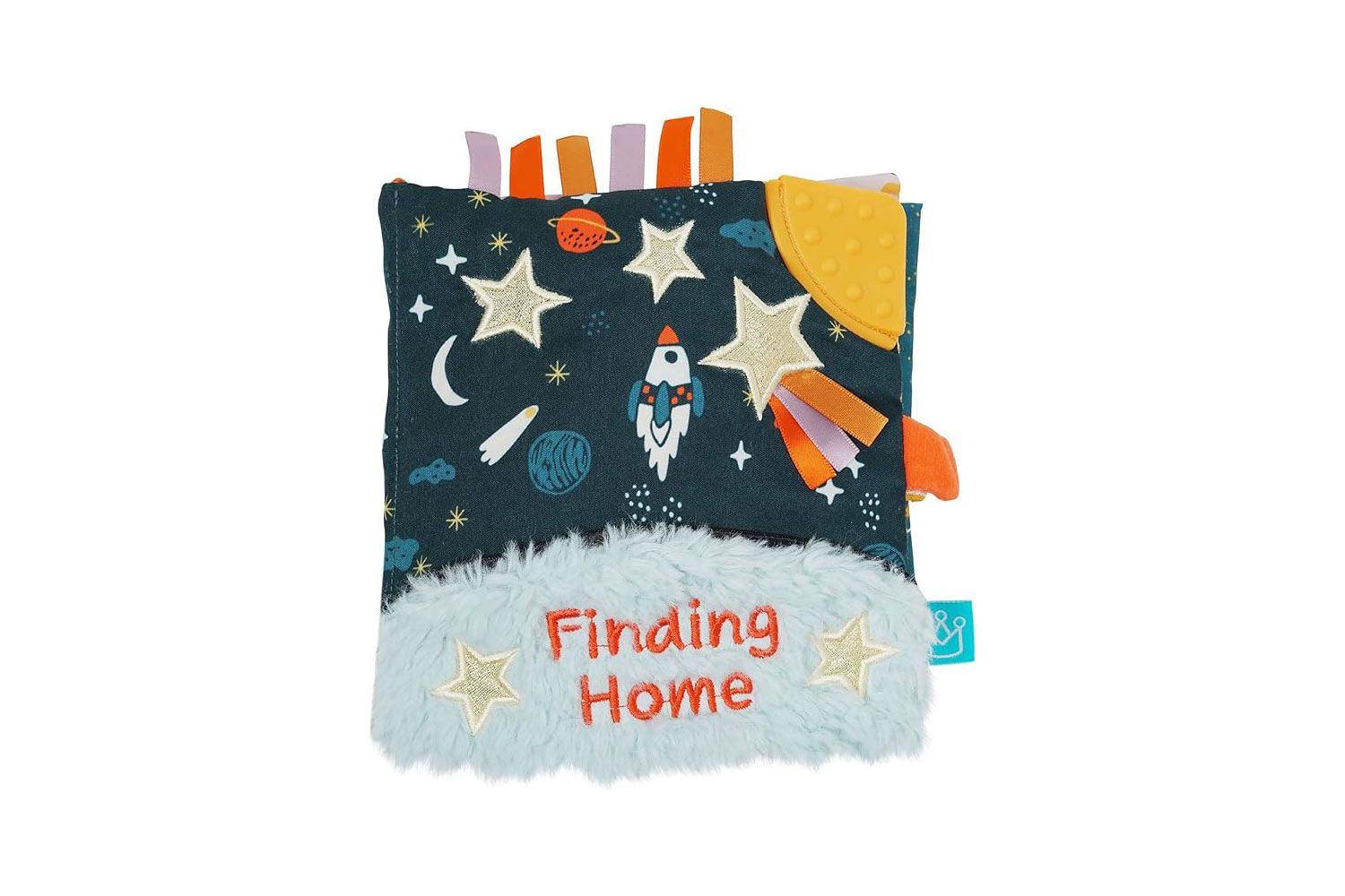 Manhattan Toy Little Rocket Finds Home Soft Activity Crinkle Book