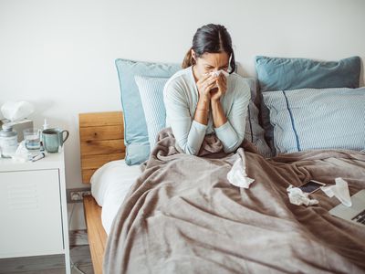 Woman sick