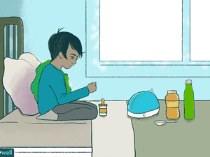男孩有止咳药