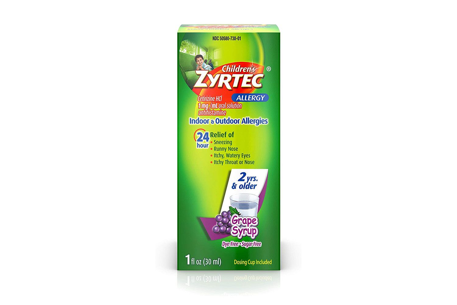 Zyrtec 24 Hr Childrenâs Allergy Syrup