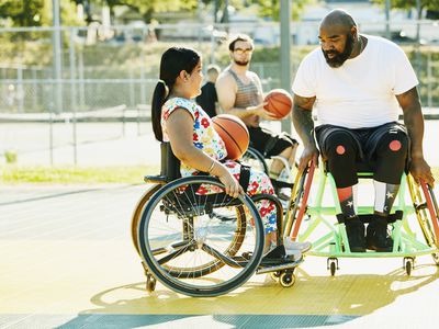 Wheelchair athletes