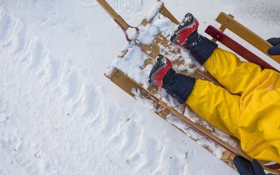 孩子的雪地靴