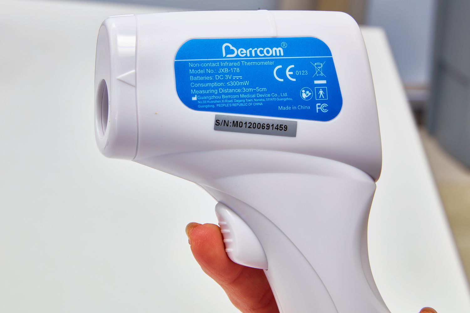 Berrcom Non Contact Infrared Forehead Thermometer