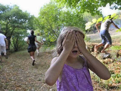Family games - hide and seek